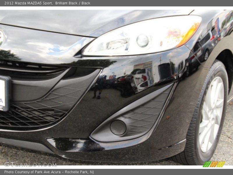 Brilliant Black / Black 2012 Mazda MAZDA5 Sport