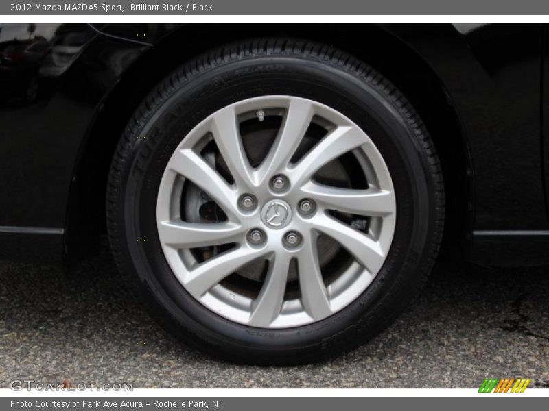 Brilliant Black / Black 2012 Mazda MAZDA5 Sport