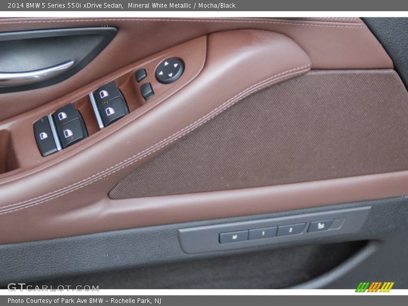 Controls of 2014 5 Series 550i xDrive Sedan