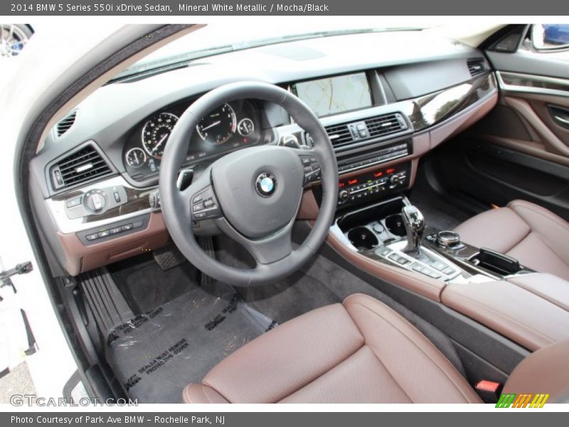 2014 5 Series 550i xDrive Sedan Mocha/Black Interior