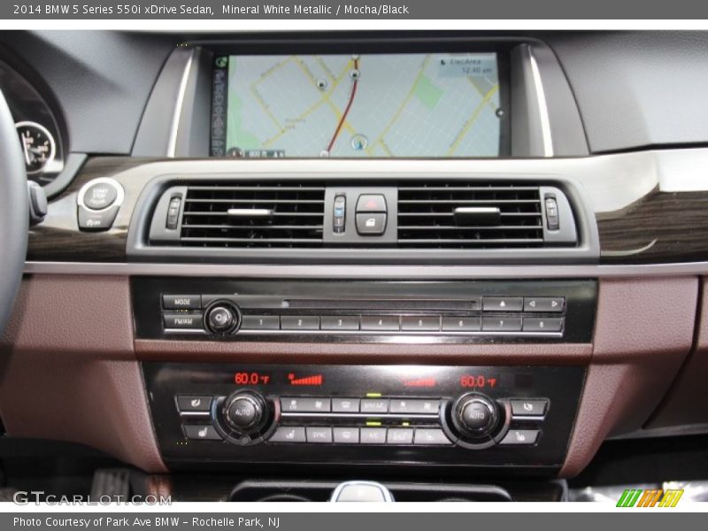 Controls of 2014 5 Series 550i xDrive Sedan