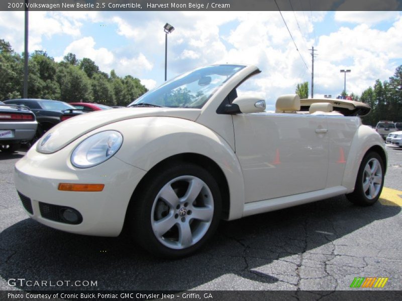 Harvest Moon Beige / Cream 2007 Volkswagen New Beetle 2.5 Convertible