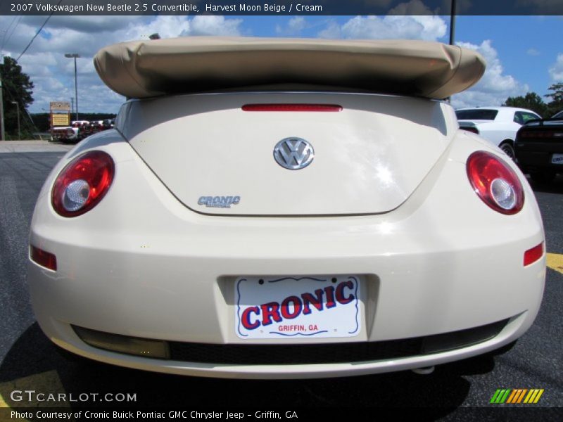 Harvest Moon Beige / Cream 2007 Volkswagen New Beetle 2.5 Convertible