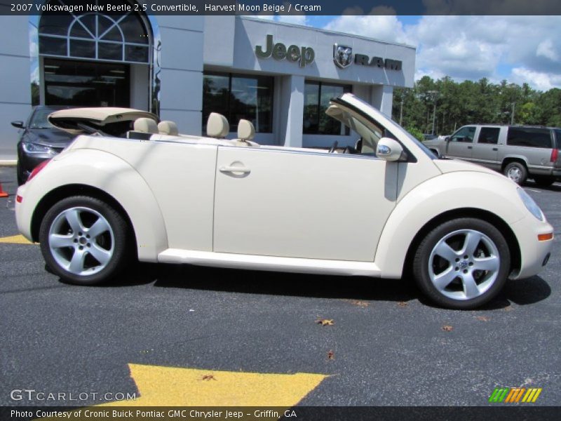 Harvest Moon Beige / Cream 2007 Volkswagen New Beetle 2.5 Convertible