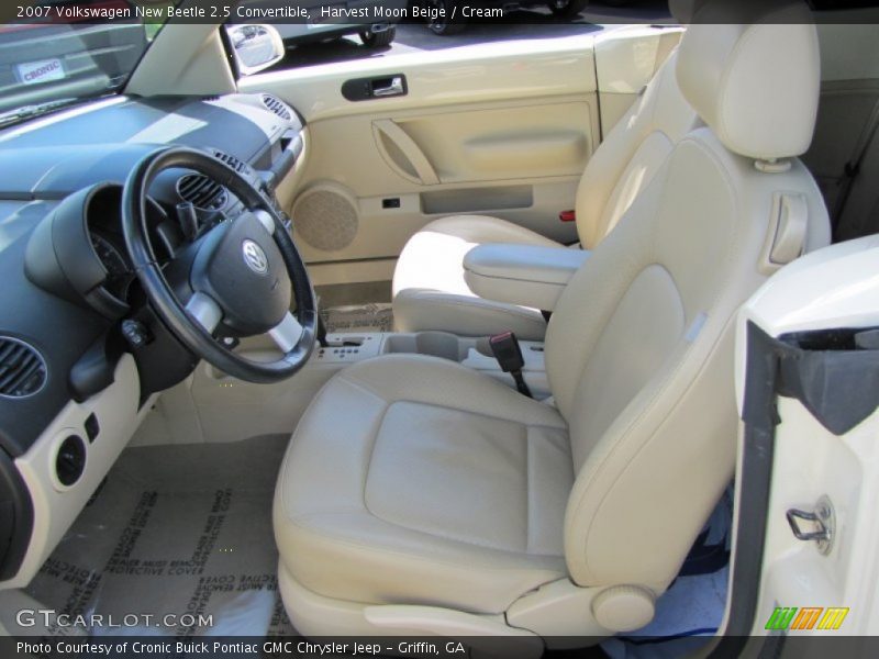 Harvest Moon Beige / Cream 2007 Volkswagen New Beetle 2.5 Convertible