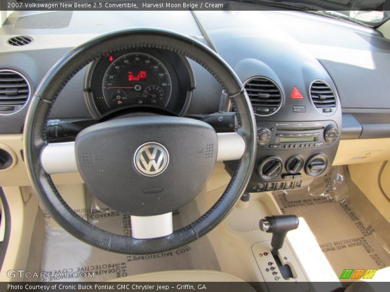 Harvest Moon Beige / Cream 2007 Volkswagen New Beetle 2.5 Convertible