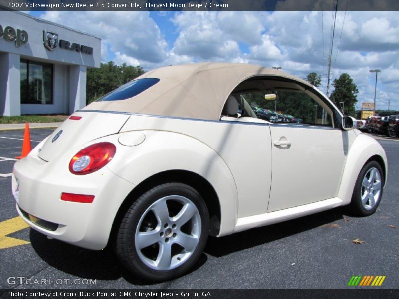 Harvest Moon Beige / Cream 2007 Volkswagen New Beetle 2.5 Convertible