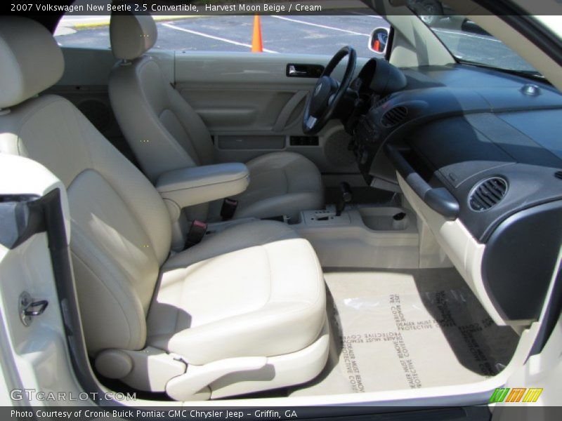 Harvest Moon Beige / Cream 2007 Volkswagen New Beetle 2.5 Convertible