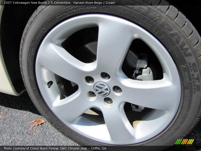 Harvest Moon Beige / Cream 2007 Volkswagen New Beetle 2.5 Convertible