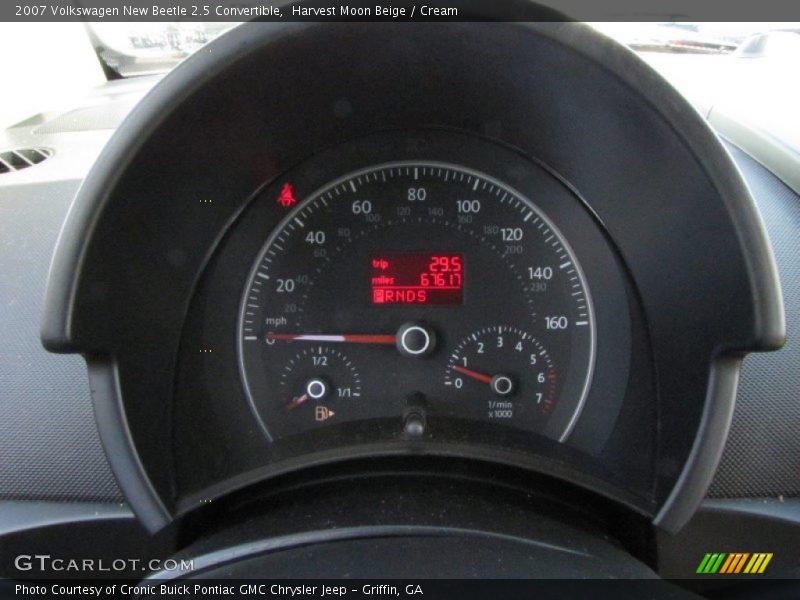 Harvest Moon Beige / Cream 2007 Volkswagen New Beetle 2.5 Convertible