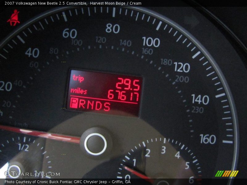 Harvest Moon Beige / Cream 2007 Volkswagen New Beetle 2.5 Convertible
