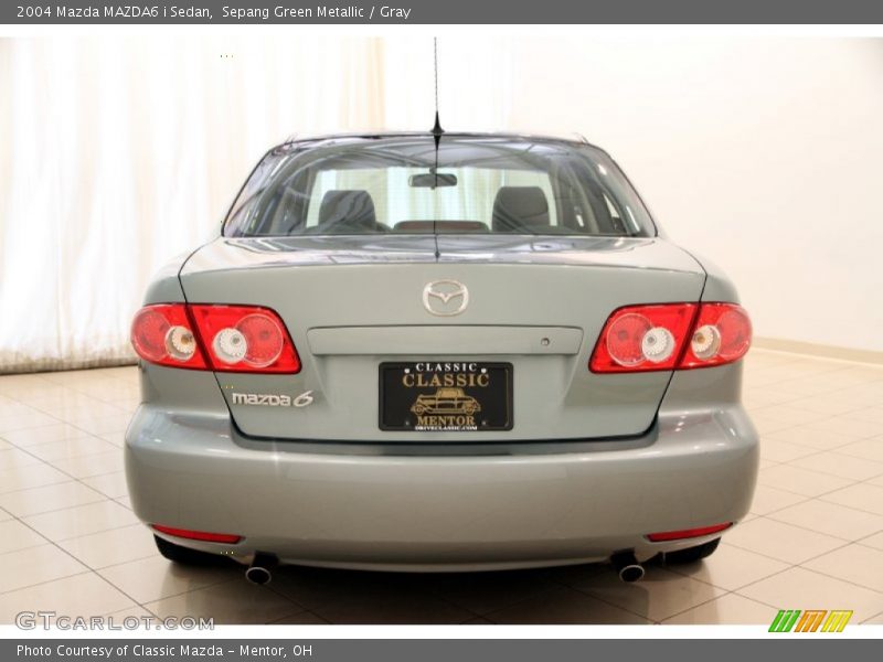Sepang Green Metallic / Gray 2004 Mazda MAZDA6 i Sedan