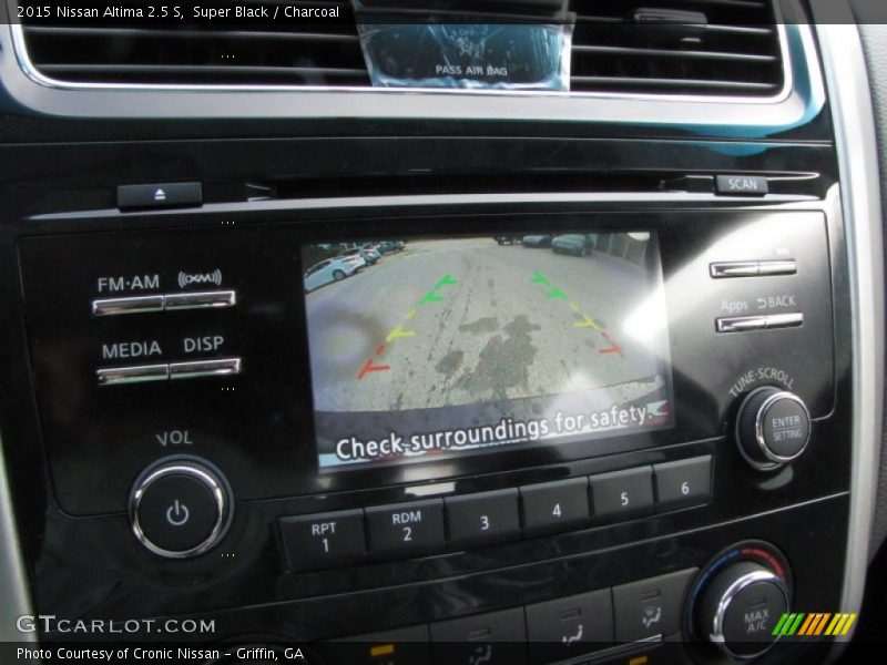 Super Black / Charcoal 2015 Nissan Altima 2.5 S