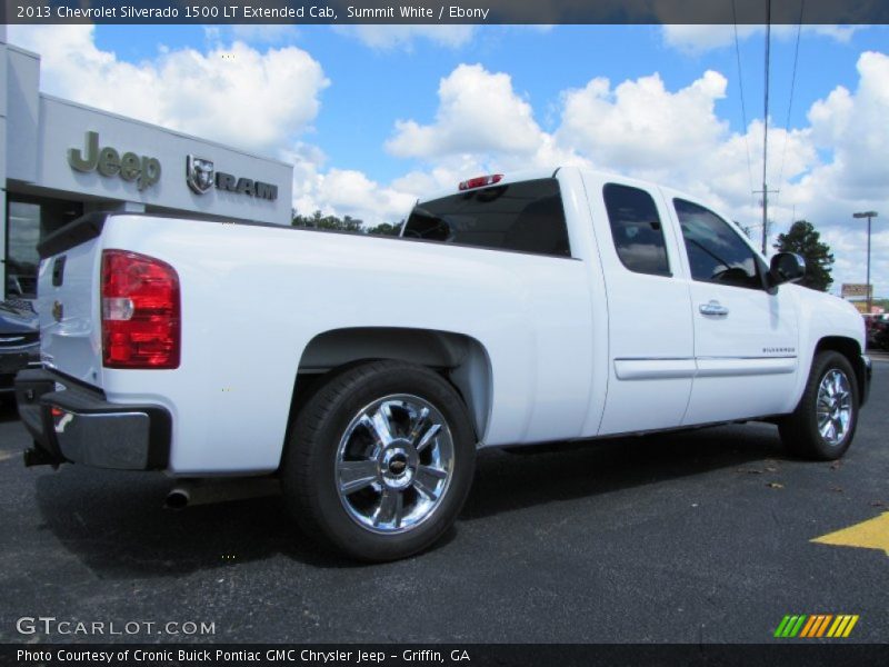 Summit White / Ebony 2013 Chevrolet Silverado 1500 LT Extended Cab