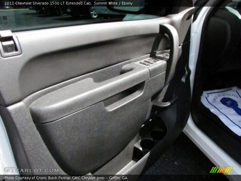 Summit White / Ebony 2013 Chevrolet Silverado 1500 LT Extended Cab