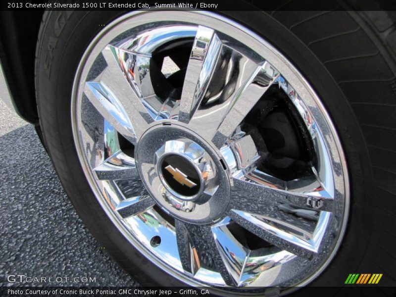 Summit White / Ebony 2013 Chevrolet Silverado 1500 LT Extended Cab