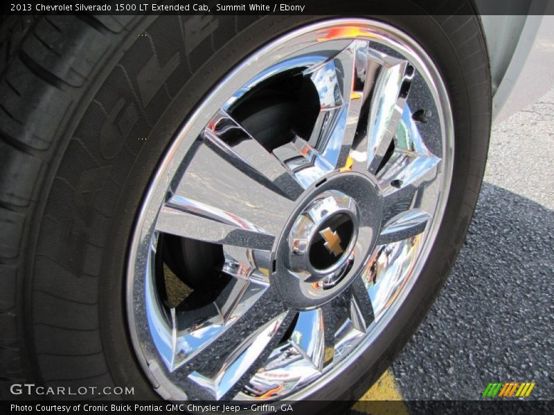 Summit White / Ebony 2013 Chevrolet Silverado 1500 LT Extended Cab