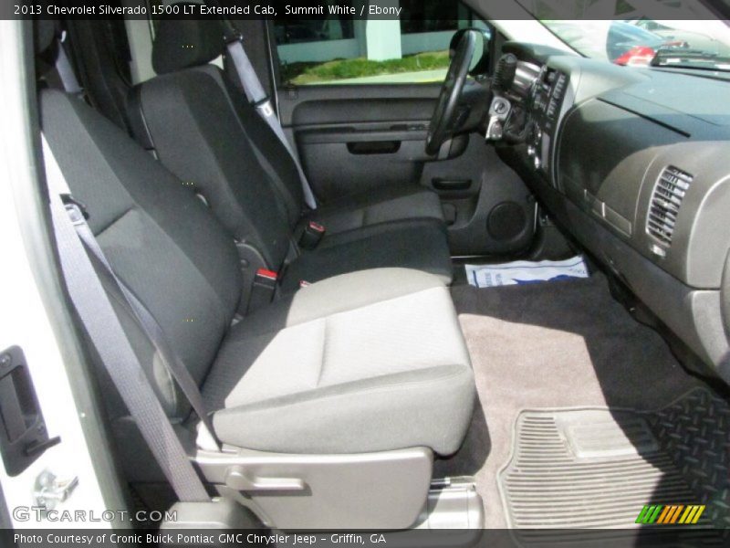 Summit White / Ebony 2013 Chevrolet Silverado 1500 LT Extended Cab