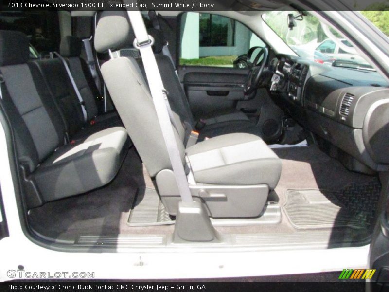 Summit White / Ebony 2013 Chevrolet Silverado 1500 LT Extended Cab