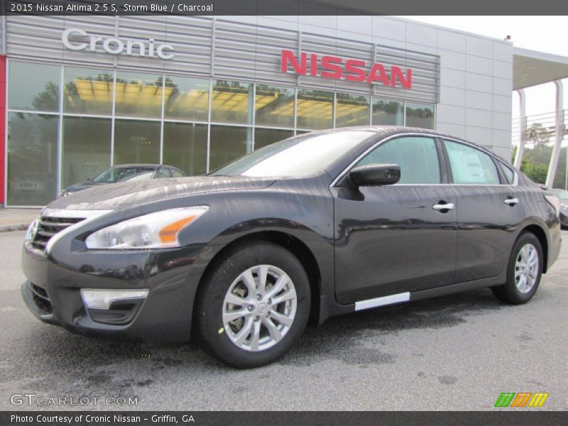 Storm Blue / Charcoal 2015 Nissan Altima 2.5 S