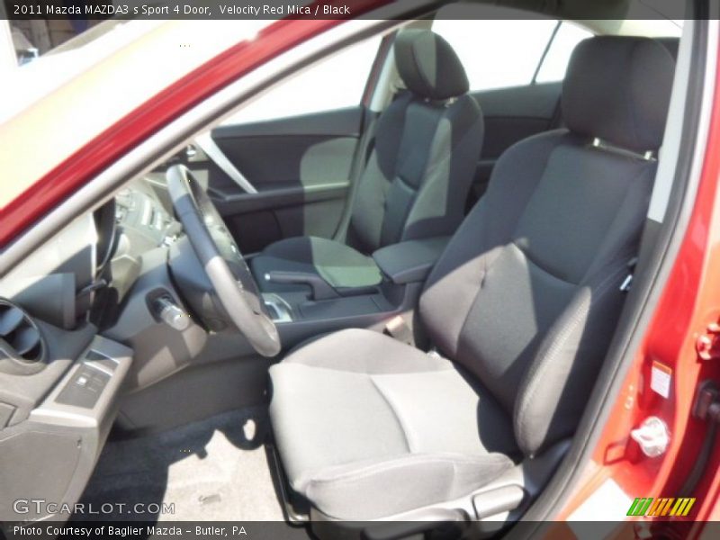 Velocity Red Mica / Black 2011 Mazda MAZDA3 s Sport 4 Door