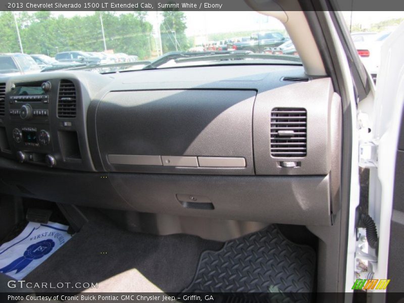 Summit White / Ebony 2013 Chevrolet Silverado 1500 LT Extended Cab