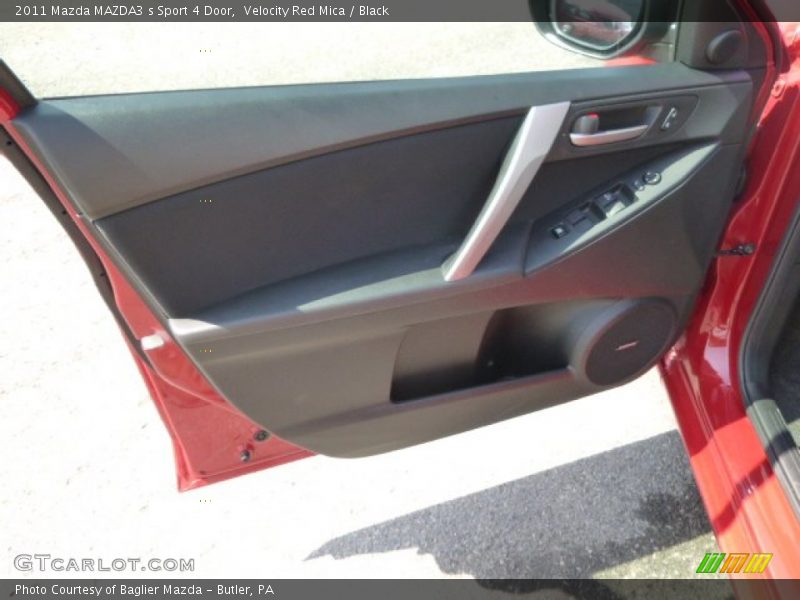 Velocity Red Mica / Black 2011 Mazda MAZDA3 s Sport 4 Door
