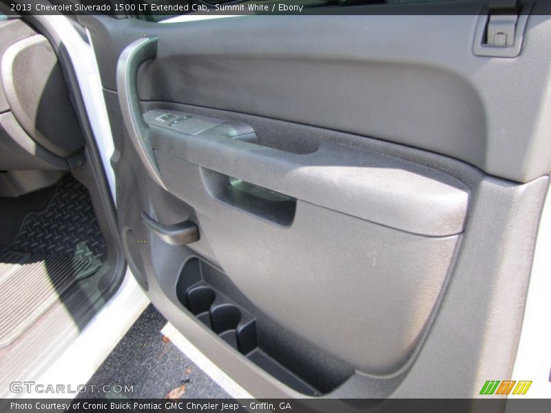 Summit White / Ebony 2013 Chevrolet Silverado 1500 LT Extended Cab