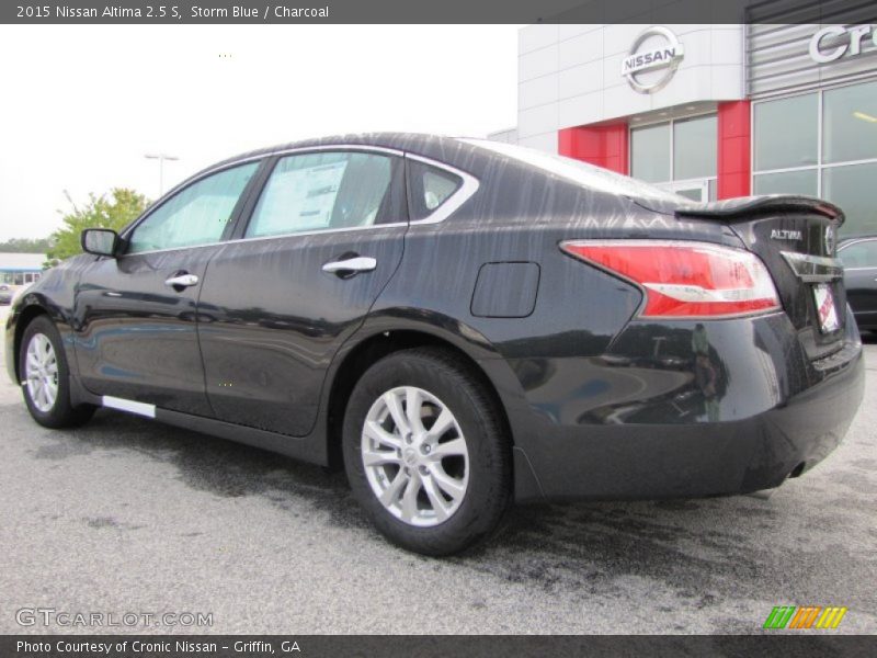 Storm Blue / Charcoal 2015 Nissan Altima 2.5 S