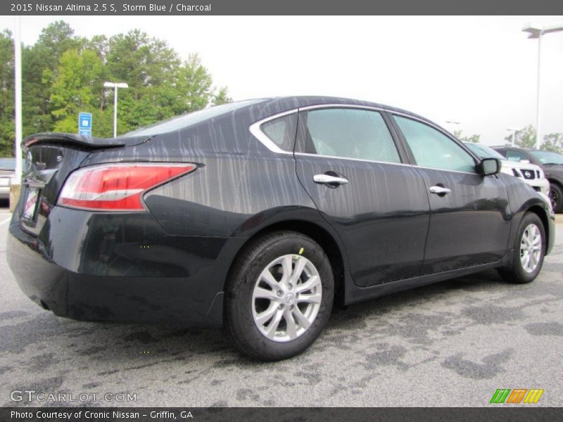 Storm Blue / Charcoal 2015 Nissan Altima 2.5 S