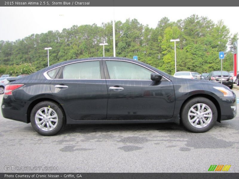 Storm Blue / Charcoal 2015 Nissan Altima 2.5 S