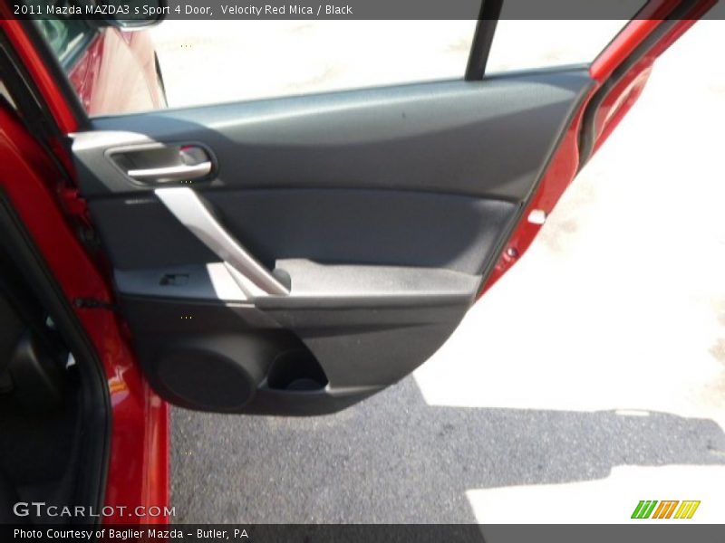 Velocity Red Mica / Black 2011 Mazda MAZDA3 s Sport 4 Door