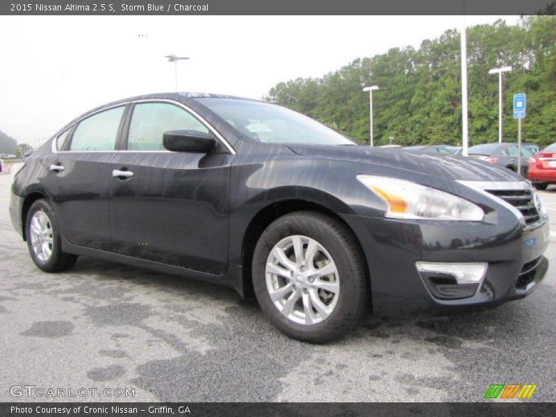 Storm Blue / Charcoal 2015 Nissan Altima 2.5 S