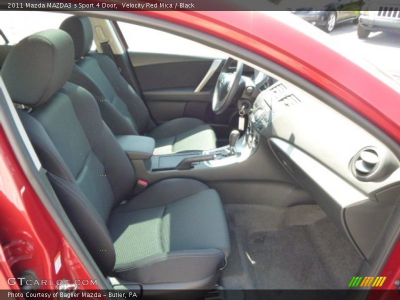 Velocity Red Mica / Black 2011 Mazda MAZDA3 s Sport 4 Door