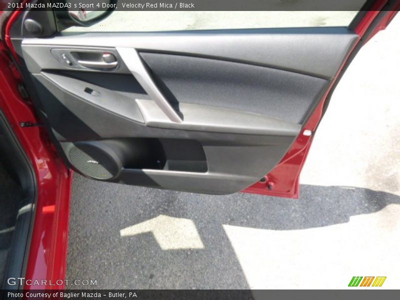 Velocity Red Mica / Black 2011 Mazda MAZDA3 s Sport 4 Door