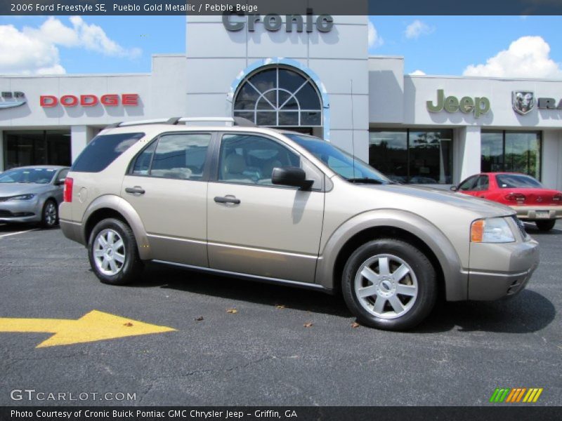 Pueblo Gold Metallic / Pebble Beige 2006 Ford Freestyle SE