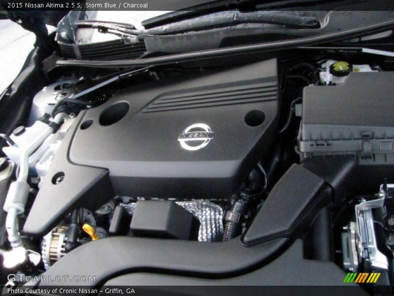 Storm Blue / Charcoal 2015 Nissan Altima 2.5 S