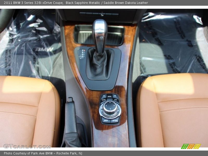 Black Sapphire Metallic / Saddle Brown Dakota Leather 2011 BMW 3 Series 328i xDrive Coupe