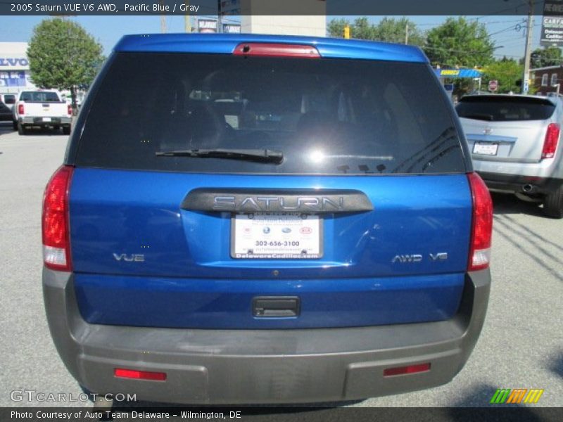 Pacific Blue / Gray 2005 Saturn VUE V6 AWD