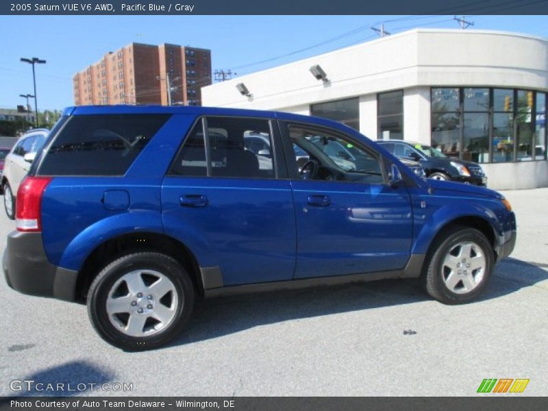 Pacific Blue / Gray 2005 Saturn VUE V6 AWD