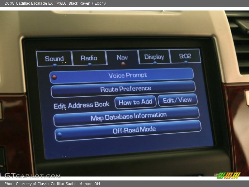 Black Raven / Ebony 2008 Cadillac Escalade EXT AWD