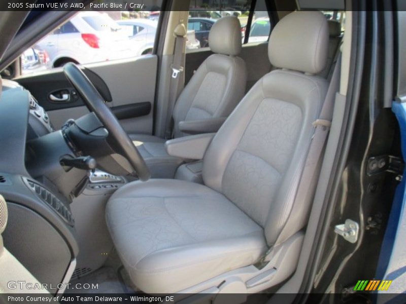 Pacific Blue / Gray 2005 Saturn VUE V6 AWD