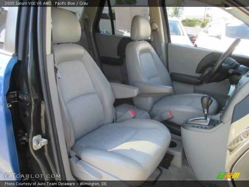 Pacific Blue / Gray 2005 Saturn VUE V6 AWD