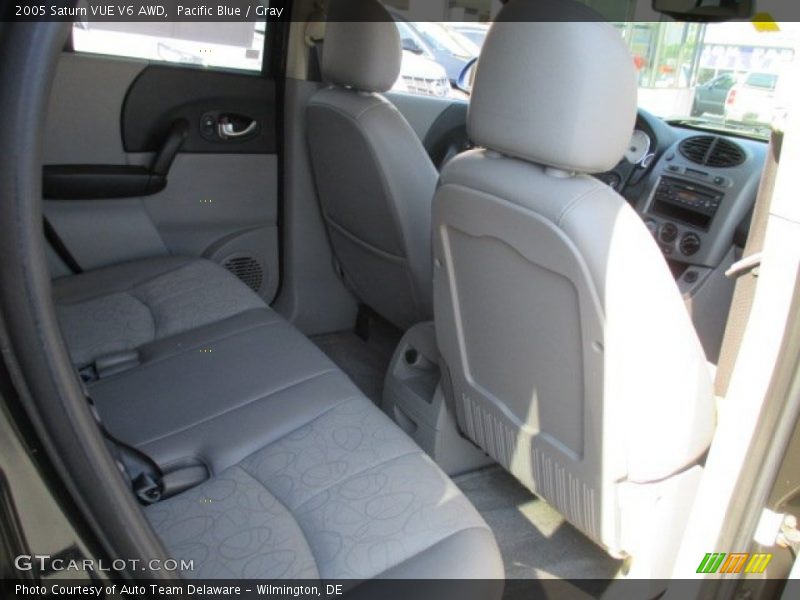 Pacific Blue / Gray 2005 Saturn VUE V6 AWD