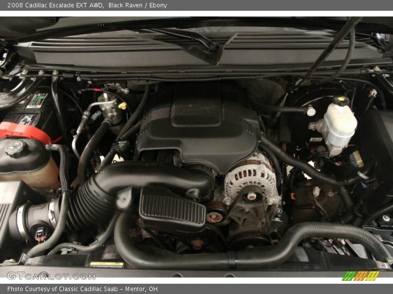 Black Raven / Ebony 2008 Cadillac Escalade EXT AWD