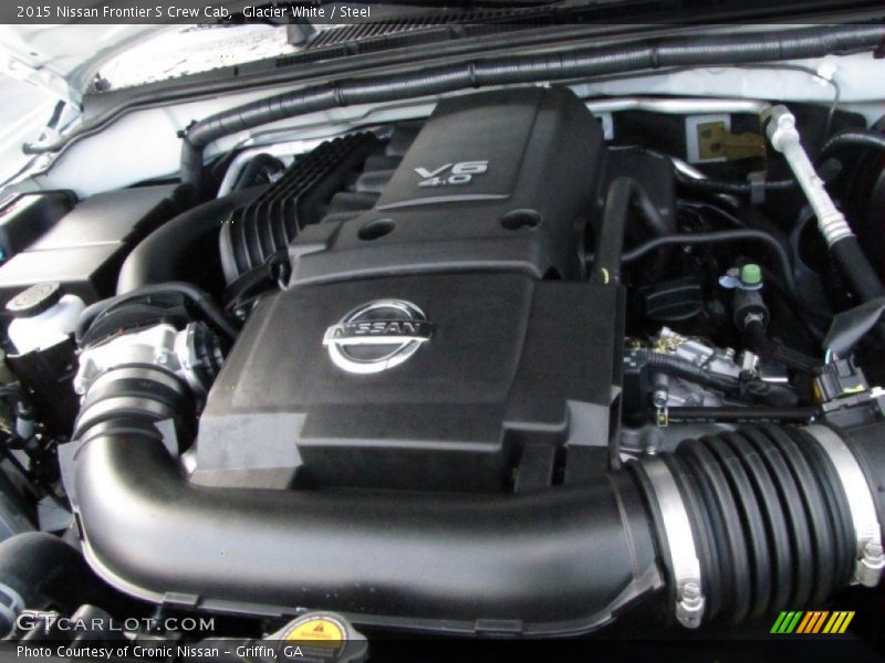  2015 Frontier S Crew Cab Engine - 4.0 Liter DOHC 24-Valve CVTCS V6