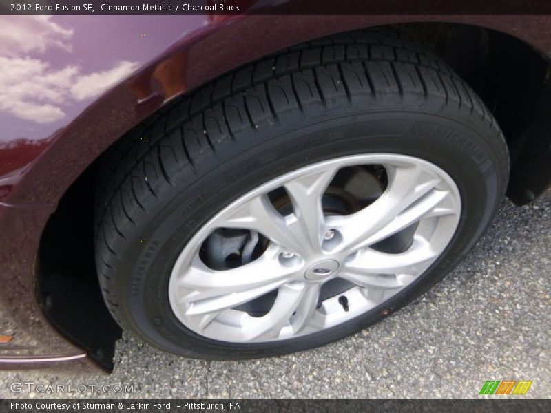 Cinnamon Metallic / Charcoal Black 2012 Ford Fusion SE