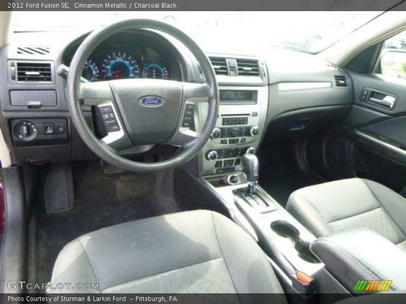 Cinnamon Metallic / Charcoal Black 2012 Ford Fusion SE