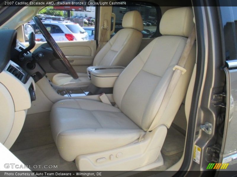 Radiant Bronze / Cocoa/Light Cashmere 2007 Cadillac Escalade AWD