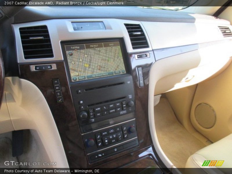 Radiant Bronze / Cocoa/Light Cashmere 2007 Cadillac Escalade AWD